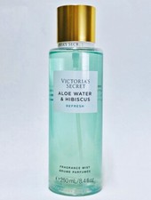1 Victoria's Secret ALOE WATER HIBISCUS Fragrance Mist Body Spray Perfume 8.4