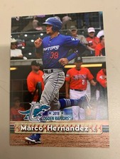Marco Hernandez 2018 Ogden Raptors Team Card