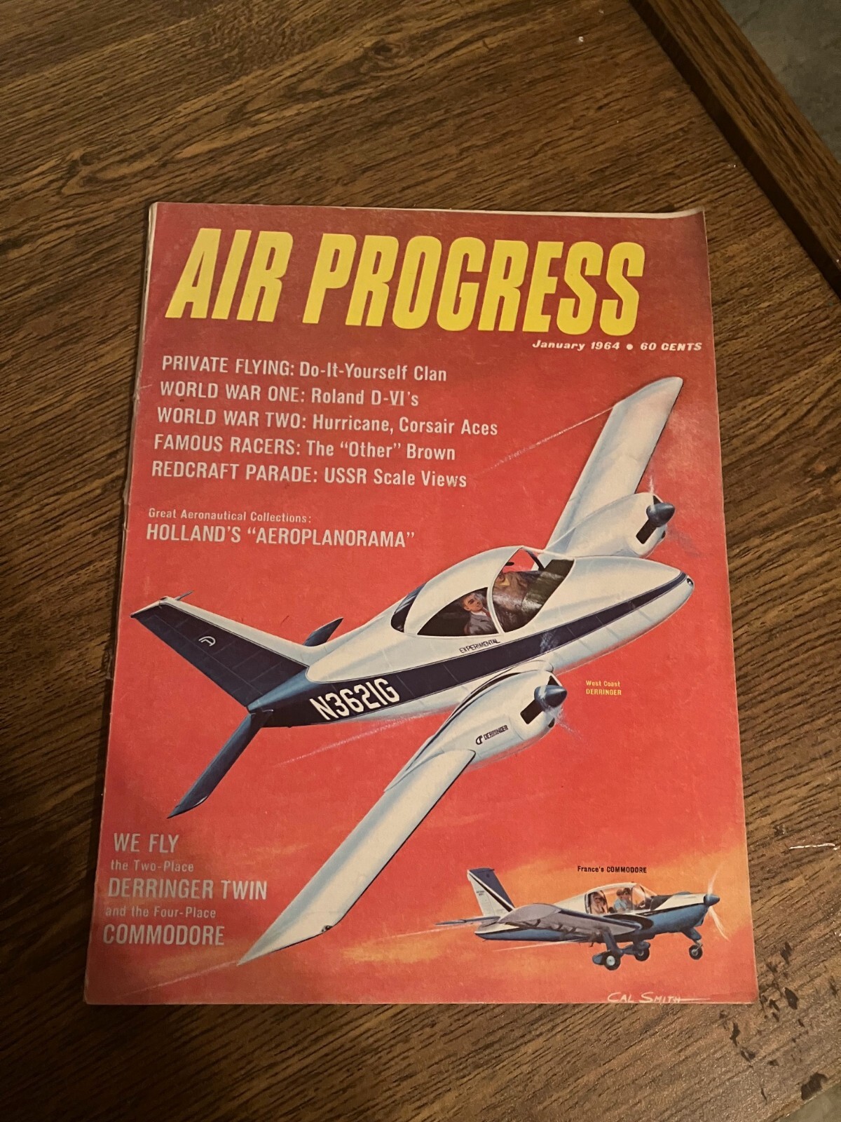 Vintage Back Issue of Air Progress Magazine - January 1964