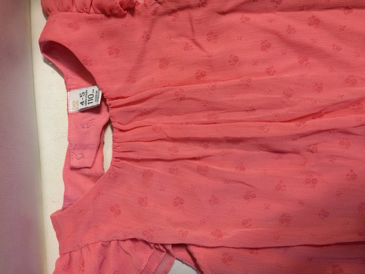 Vestito rosso clearance bambina zara