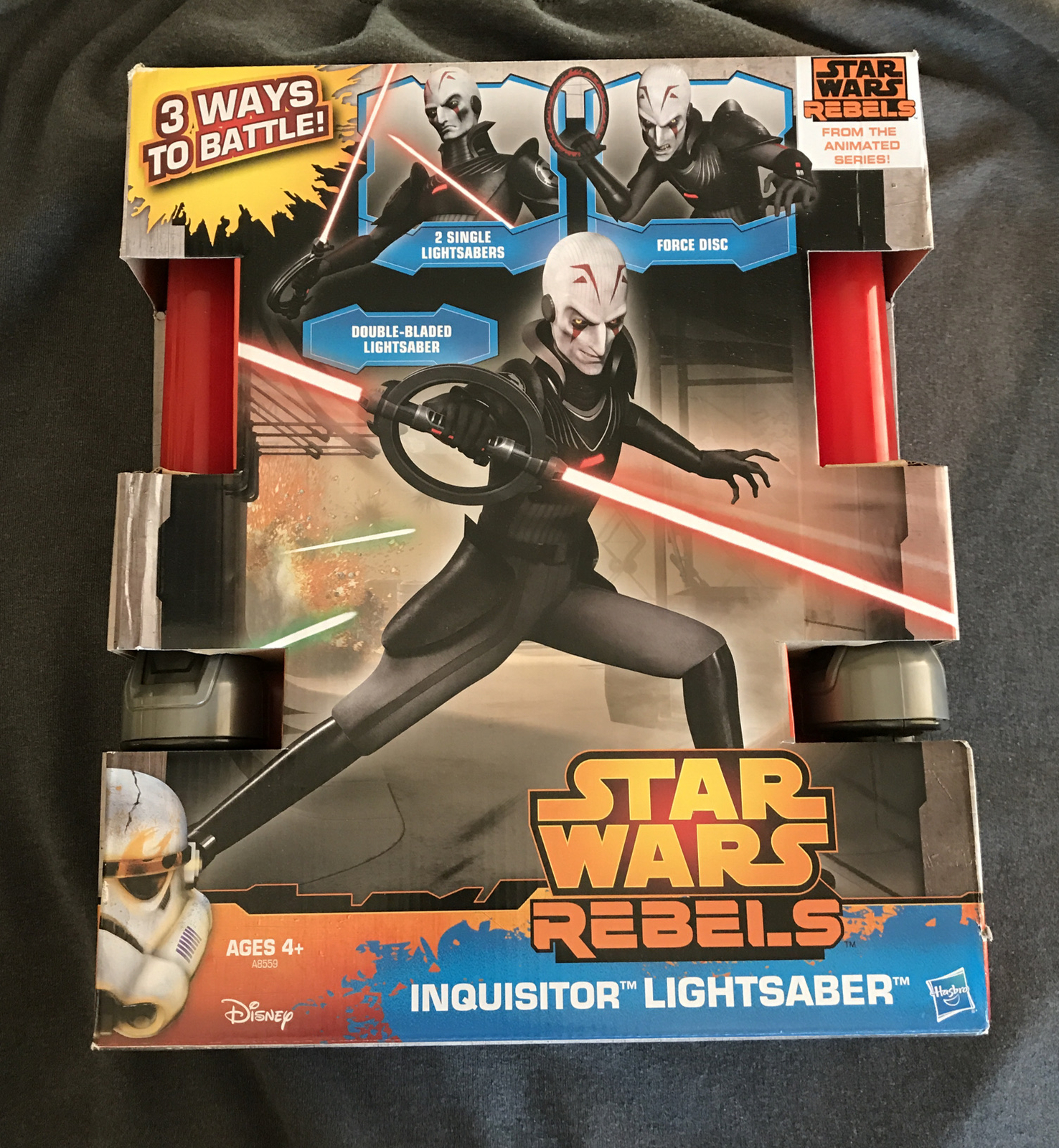 Disney Star Wars Rebels Inquisitor Double Lightsaber 3in1 Action