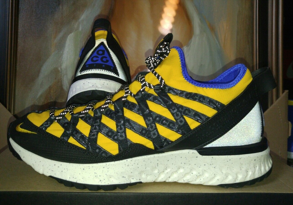 Nike ACG React Terra Gobe Sz 8.5 9 9.5 10 10.5 11 Amarillo Yellow