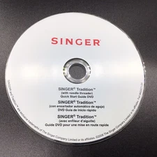 Singer Tradional DVD Quick Start Guide Tested