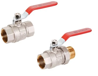 B2C Ball Lever Valve Full Flow Ball Lever Valve BSP Pipe Thread M/F/ F/F 1/2 3/4 1"