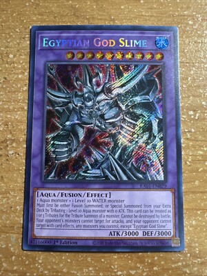 YuGiOh! Egyptian God Slime RA01-EN029 SECRET RARE NEAR MINT 1ST EDITION  | eBay