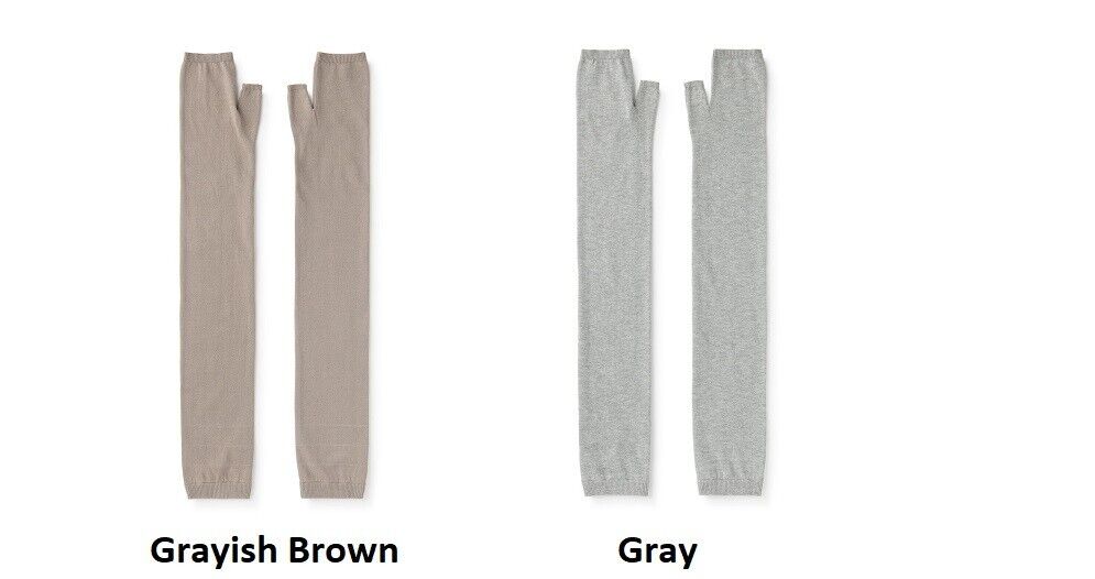 美良品
Gold Win ゴールドウィン ウエア New Muji UV-cut High-twist Cotton Arm Cover Long Types With 2