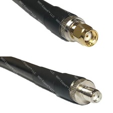 RFC400 RP-SMA MALE to SMA FEMALE Coaxial RF Cable USA-Ship Lot