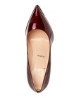 100% AUTHENTIC NEW WOMEN LOUBOUTIN PIGALLE PLATO 120 BURGUNDY PUMPS/HEELS US 8 — photo 4