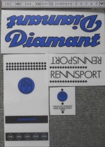 Diamant Fahrrad Aufkleber | eBay.de