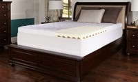 Lux Comfort Super Soft 3.5 Inch Memory Foam And Fiber Topper: Full on sale Lux Comfort Super Soft 3.5 Inch Memory Foam And Fiber Topper: Full on sale