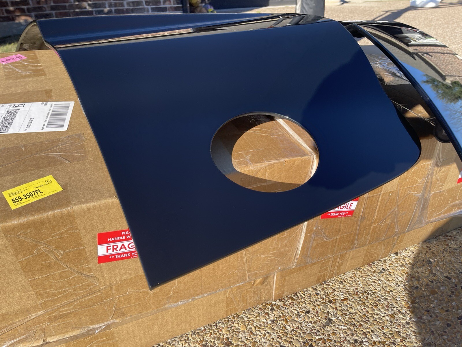 Audi R8 V10 Side Blades Black OE
