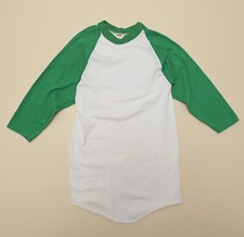 BUNDLE - VINTAGE Russell Athletic NOS 70s Blank Baseball Tees Size S 3-Pack