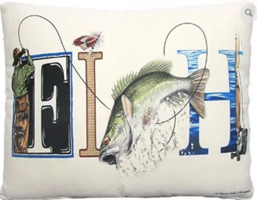 Living Room Fish Back Cushion Home Décor Pillows