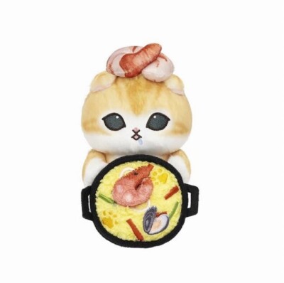 mofusand Mofumofu-Journey Desktop Plush Toy Paella-Nyan Hanging