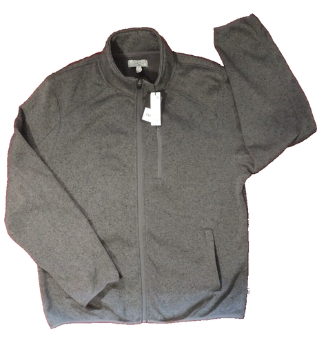 Ocean Coast Herren Polyester Jacke Grau Full Zip Größe M - Bild 2 von 5