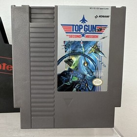 Cartucho de Videojuego Vintage TOP GUN Second Mission Nintendo System NES