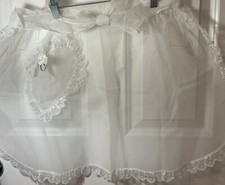 Vintage Apron 1950 s Housewife Vibe French Maid Cocktail hostess Halloween