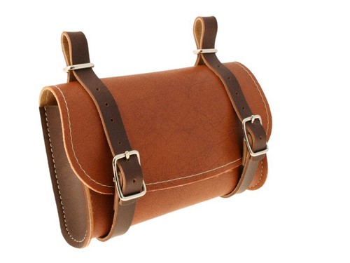 Bolsa bajo Sillin Clasica Piel Cuero Marron Herramientas para Bicicleta 3251 | eBay