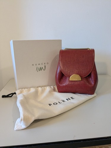 Polene bag Numero Un mini Burgundy