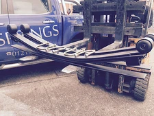 PAIR OF FORD TRANSIT MK 7 2007-13 2+1 76MM WIDE SPRINGS + U BOLTS