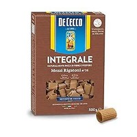 Pasta De Cecco Mezzi Rigatoni Integrali 26 Vollkorn Italienisch Nudeln 500G