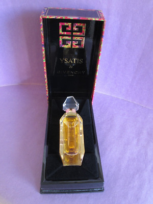 Ysatis Givenchy 1/2 oz 15 ml PURE PERFUME Splash 1980s Vintage New