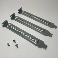 3 PCS Dell PCI Blanking Plate Insert Blank Filler Slot Cover Bracket DD463 t4500