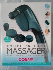 Conair Touch'N Tone Massager vibrating different target areas