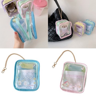 Plastic Doll Storage Organizers Clear Display Bag Decorative Home Solution