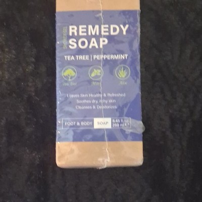 Remedy Soap Tea Tree & Peppermint Shower Gel, Foot & Body, 8.45 fl oz