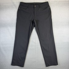 Lululemon ABC Classic Fit Pants Mens 36x29 Gray 5 Pocket Warpstreme LM5AO12