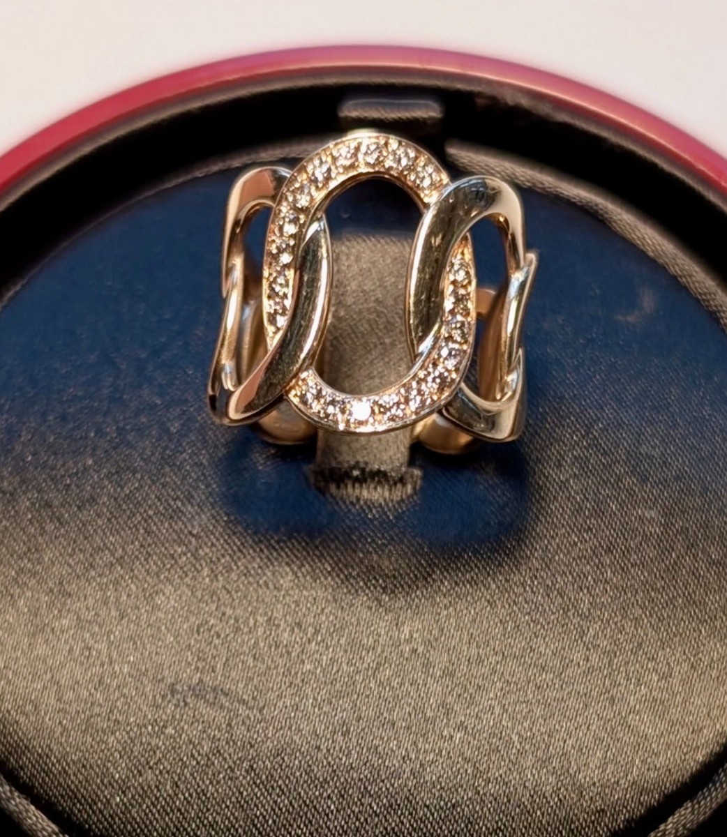 Authentic Pomellato Rose Gold BRERA Ring sz 6 | eBay