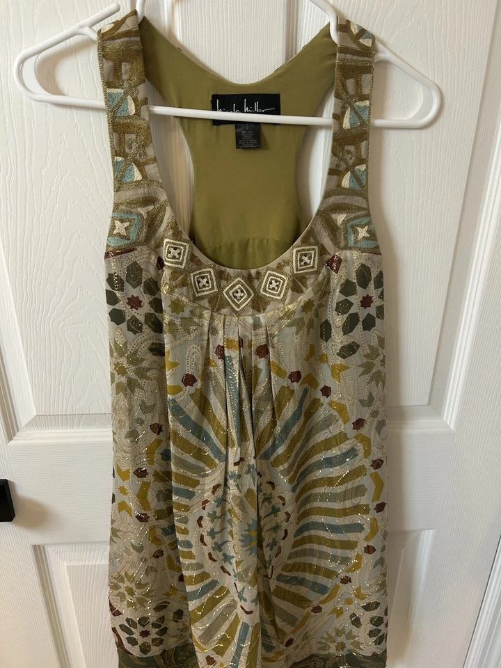 Nicole Miller New York Designer Dress, Size L - Image 2 of 2