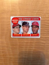 1969 TOPPS BASEBALL #11 A.L. STRIKEOUT LEADERS!! $1 SHIPPING!!