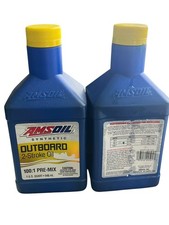 Amsoil Synthetic Outboard 2-stroke Oil Pre-mix 1001 -1 U.s. Quart 946 Ml Duo