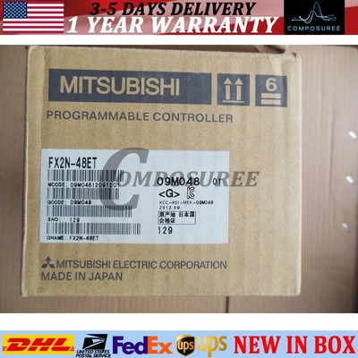 One New Mitsubishi FX2N-48ET Programmable Controller FX2N48ET