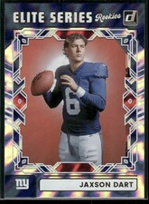 2025 Donruss #ESR-JDT Jaxson Dart The Elite Series Rookies