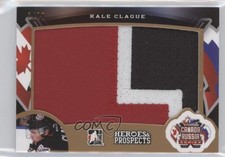 2015 Leaf ITG Heroes & Prospects Canada-Russia Series 2/20 Kale Clague Patch g8v