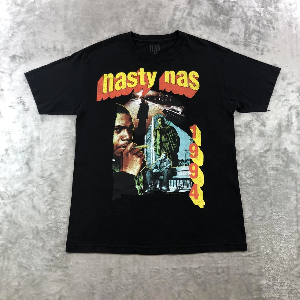 NAS ビンテージ ラップT raptee Lサイズ　オフィシャルプロモ Nas Shirt for sale | eBay
