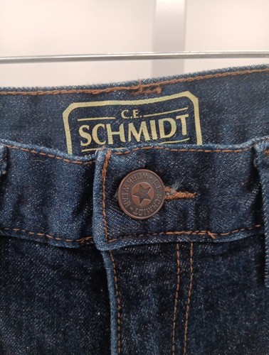 CE Schmidt Workwear Jeans Herren 32x30 Blau Denim Relaxed Fit Freizeit Outdoor Hose - Bild 2 von 10