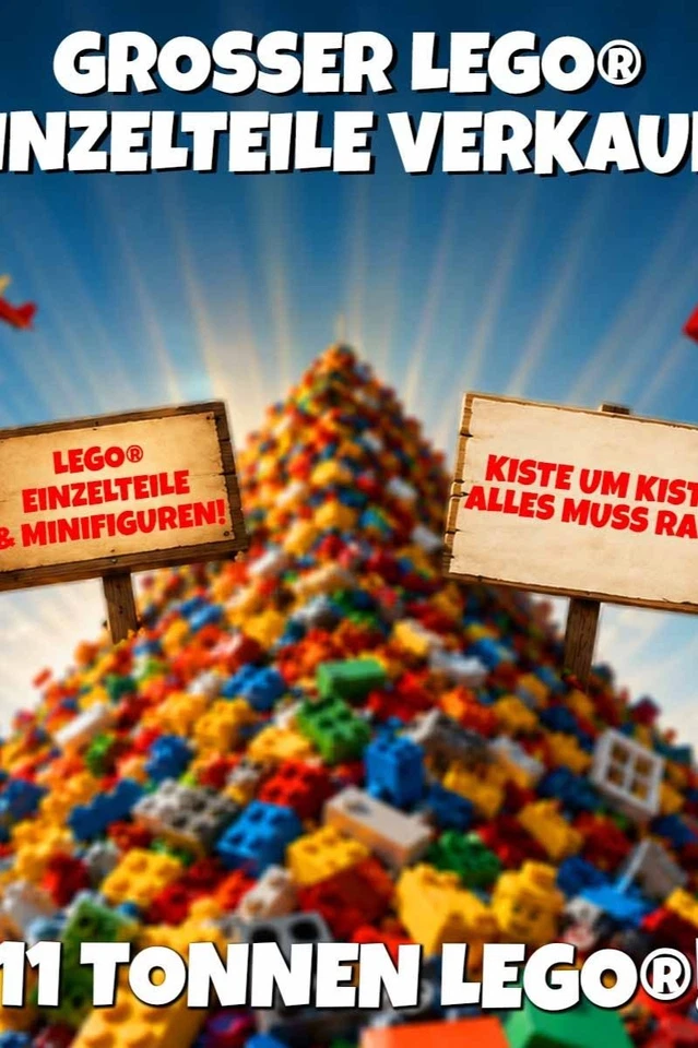 MEGA LEGO Event: Minifiguren & Einzelteile direkt vom Fachhändler!
