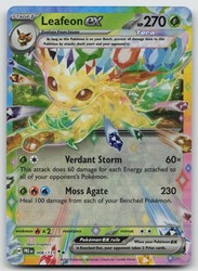 Leafeon ex 006/131 Prismatic Evolutions Double Rare Holo