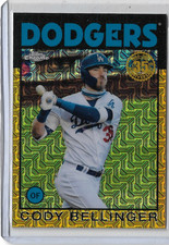 Cody Bellinger 2021 Topps Chrome 1986 Topps #86BC-11 Gold Mojo Refractor /50