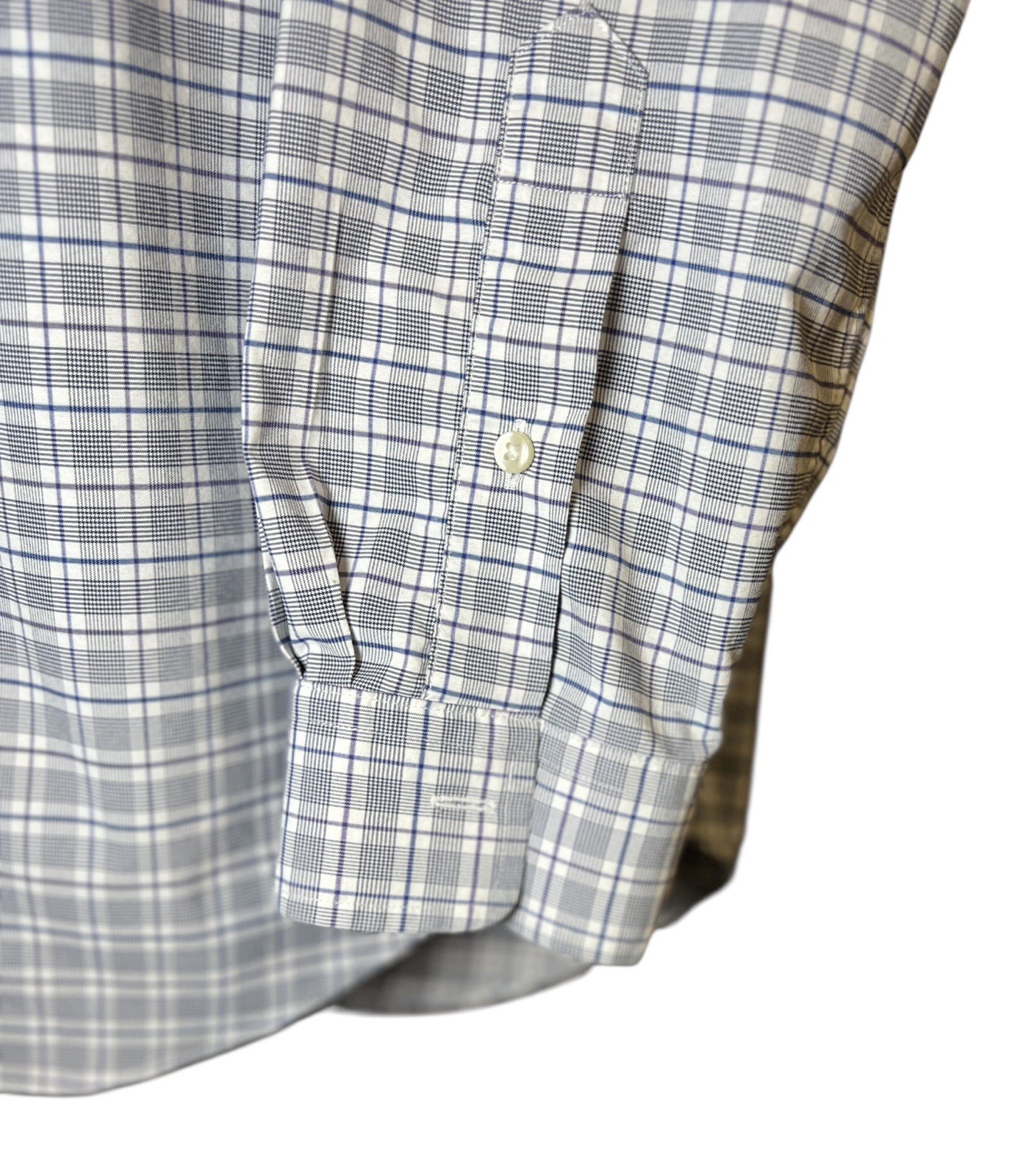 Polo Ralph Lauren vestibilità classica performance manica lunga camicia a quadri uomo XL pony