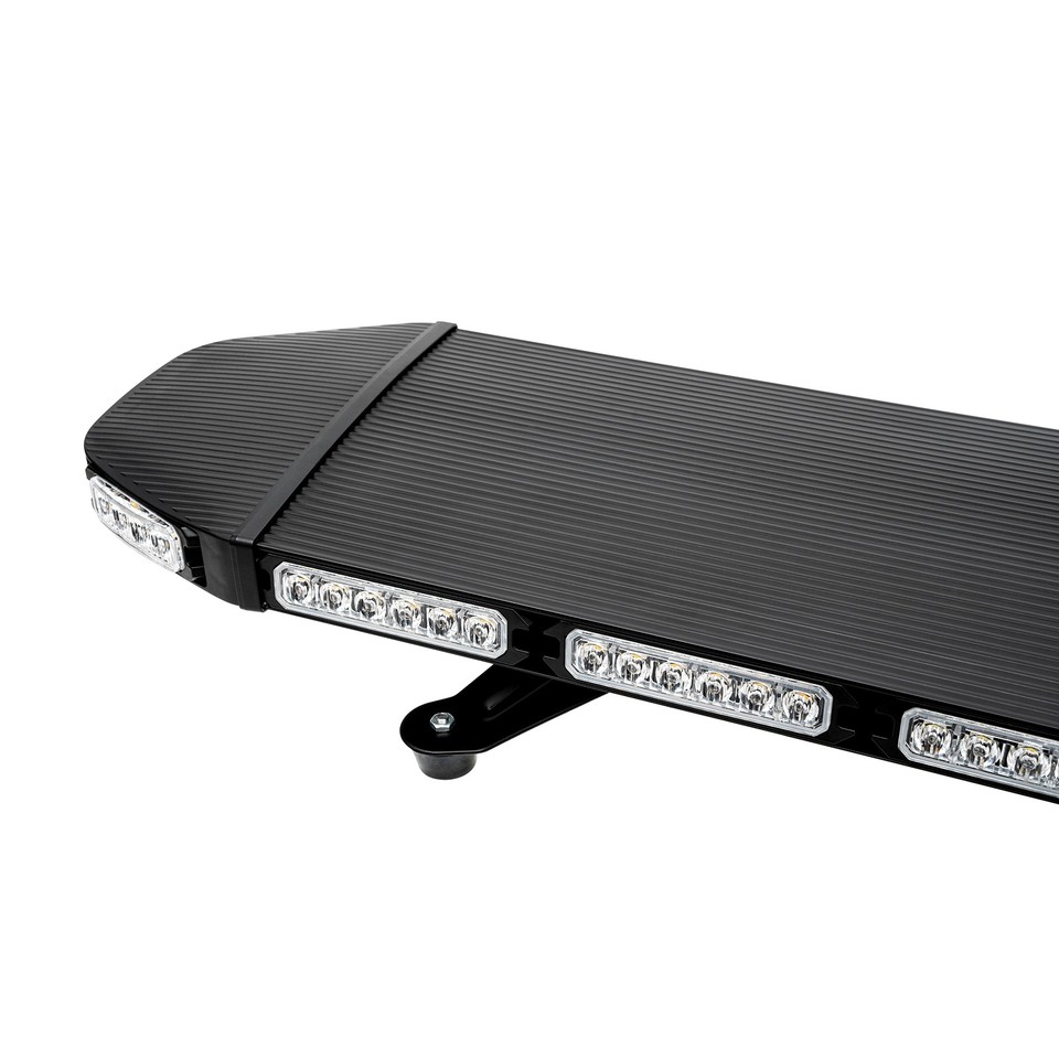 48 Inch 108 Led Strobe Light Bar Amber Response Emergency Beacon Warn ...