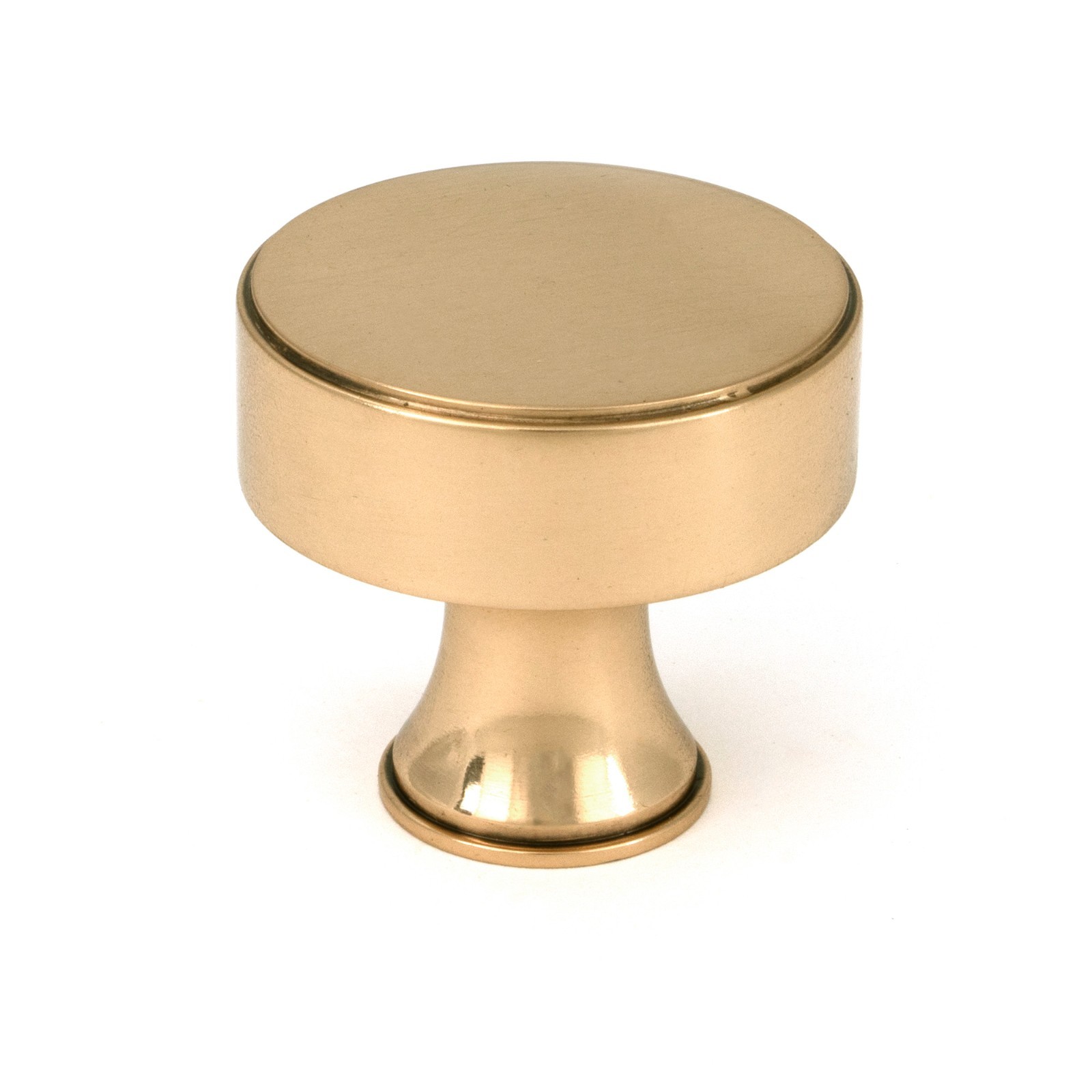 From The Anvil 51890 Polished Bronze Scully Cabinet Knob - 38mm