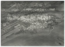ZZ-6736/ Untererthal  bei Stadt Hammelburg Foto Luftbild 18 x 13 cm ca.1935