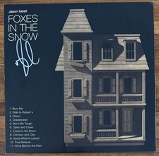 SIGNED Vinyl LP Cover Jason Isbell Foxes In The Snow Autographed BAS Beckett COA