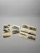 Lot Of Vintage U.S Navy Battleship Photos WWII ERA