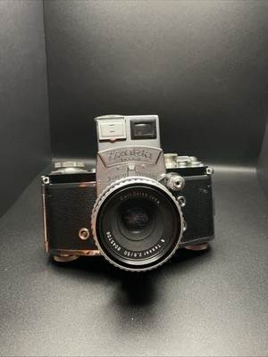 RARE Ihagee EXAKTA Varex VX IIa Carl Zeiss Jena Tessar 50mm F/2.8